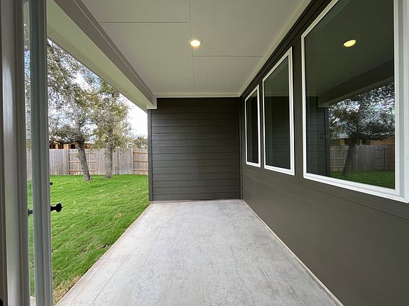 Covered patio