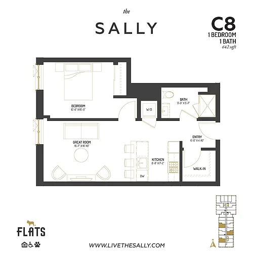 Floor plan C8