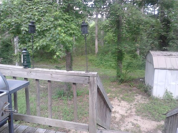 Back porch and a shed