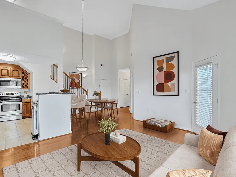 Living Spaces with Cathedral Ceilings
