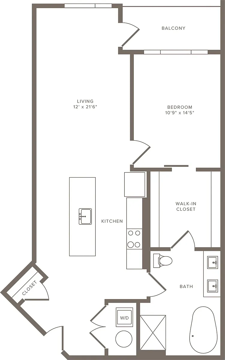Floor plan A13