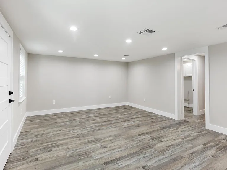 Family room in 3/2 - laundry room is in the distance