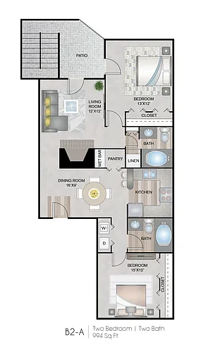 Floor plan B2-A