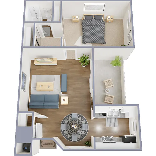 Floor plan Plan A