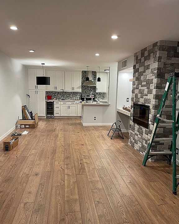 complete gut and remodel