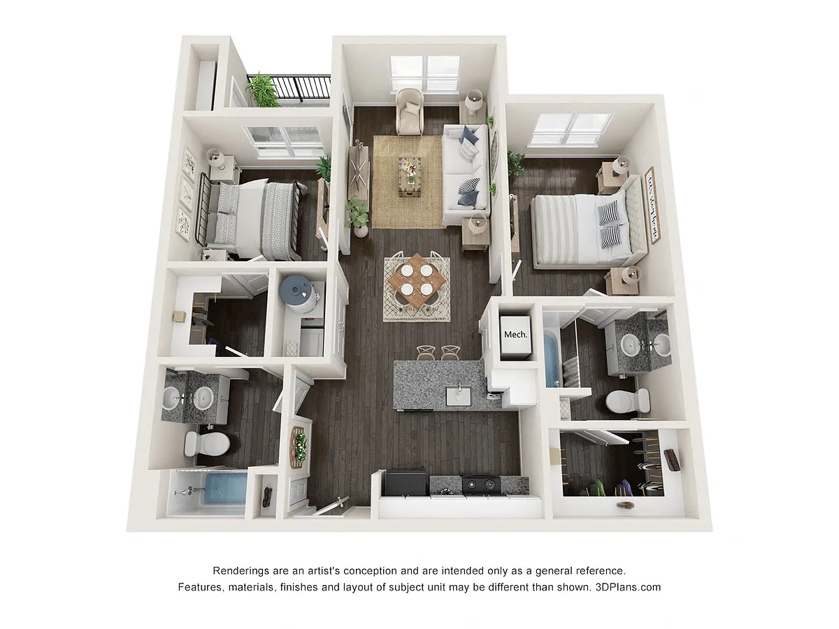 Floor plan B1