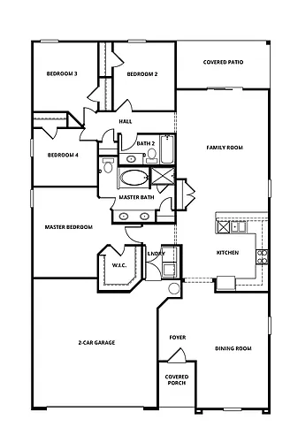 Floor plan Hillcrest