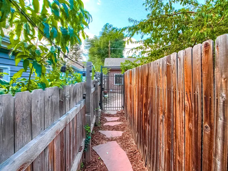 Security gate.