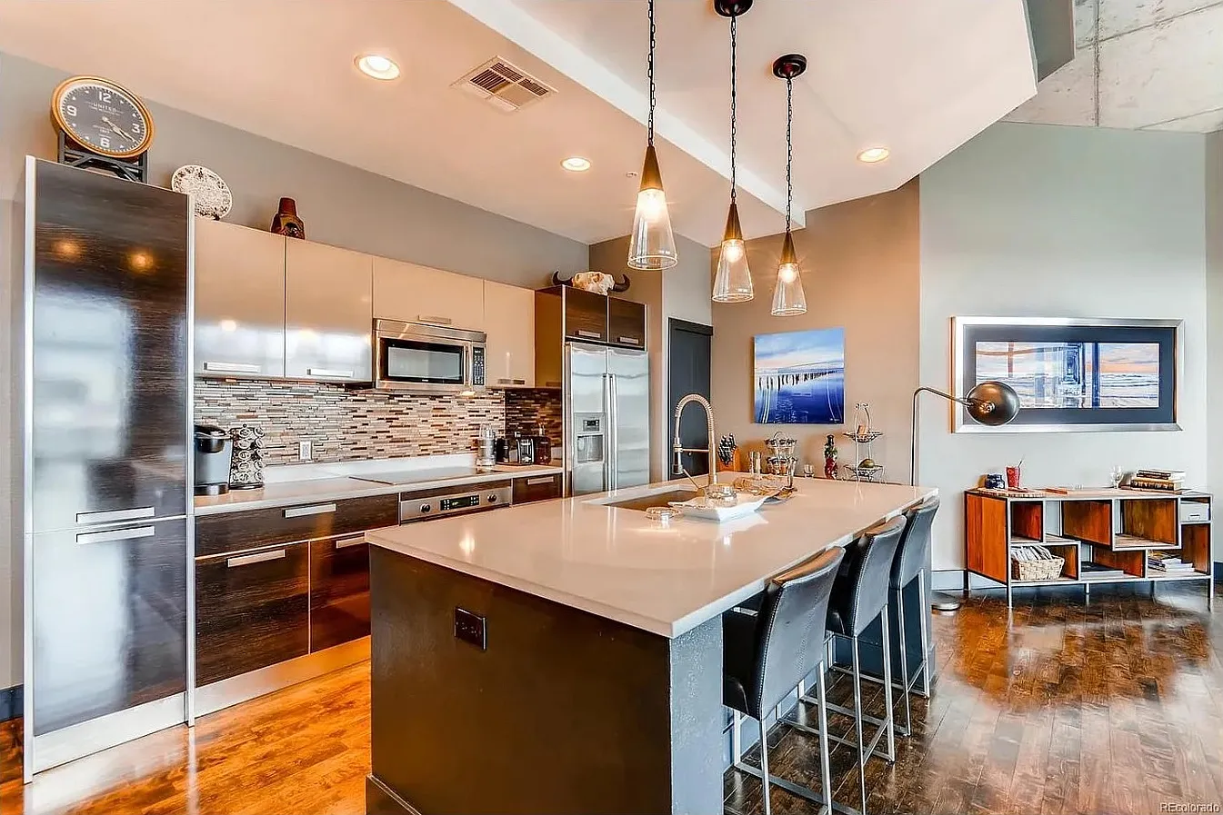 Luxurious penthouse that sits on the top floor overlooking Denver's skyline in the heart of LoHi — Photo 2