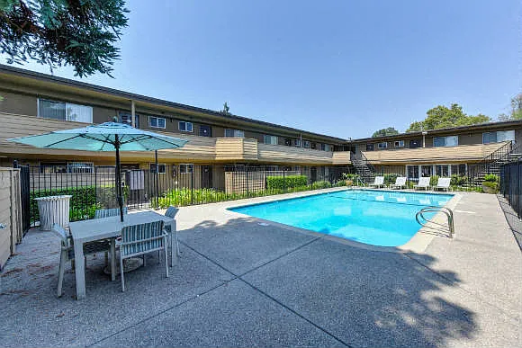 Swimming Pool and Lounge Area