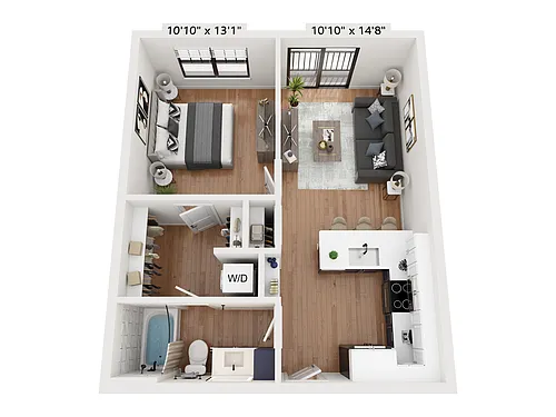 Floor plan Topaz
