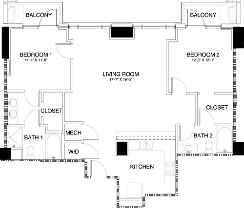 Floor plan P