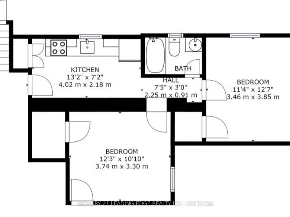 527 Glengarry Ave #Basement 2-2