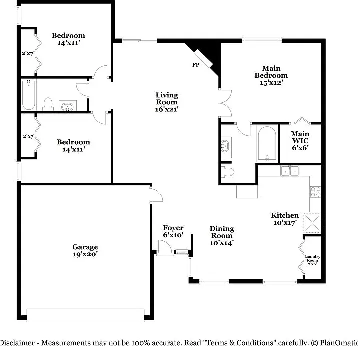 3 bed, 2.0 bath, 1436 sqft, $2,235 — Photo 2