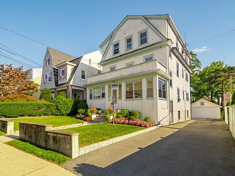 Front of home and driveway.