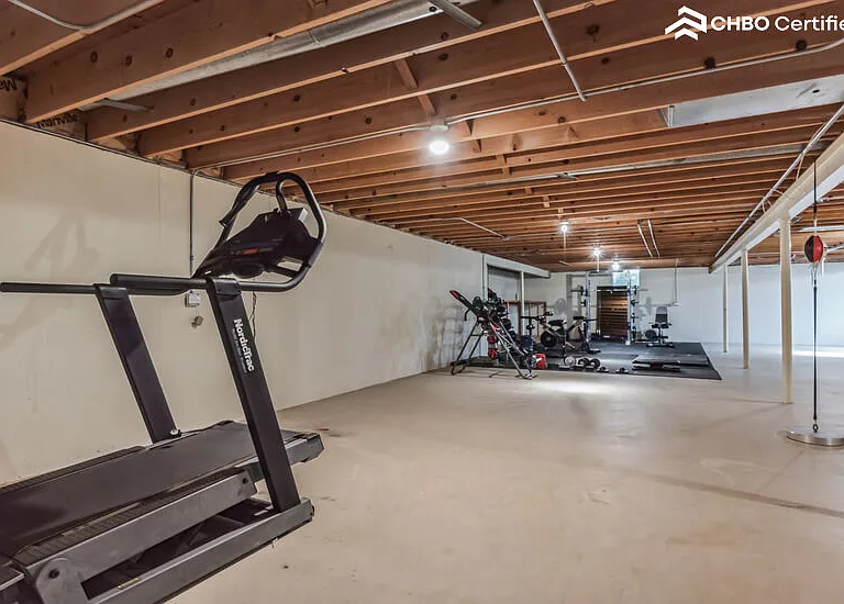 Gym - includes 50% incline treadmill & Inversion Table