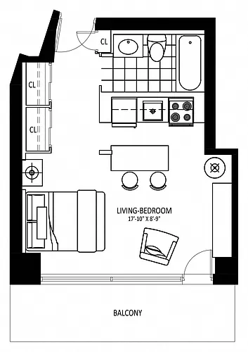 Floor plan 504