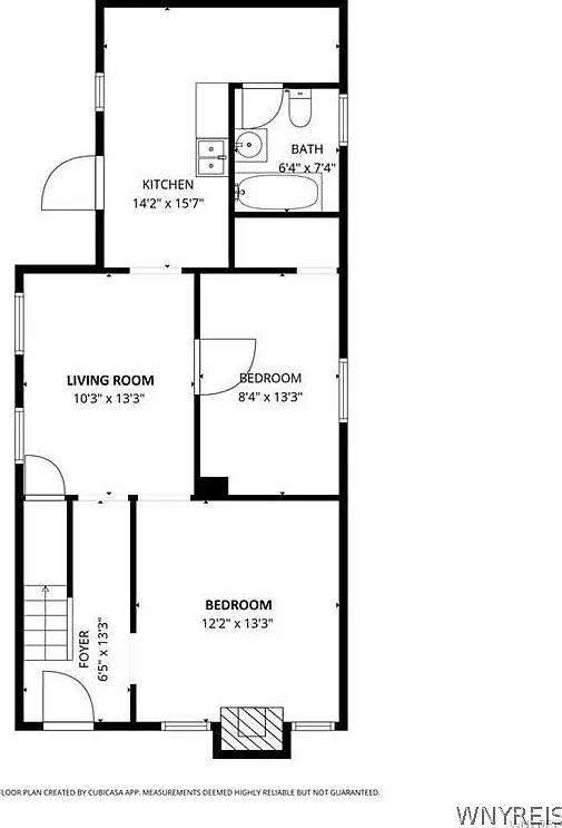 2 bed, 1.0 bath, 770 sqft, $1,075 — Photo 4