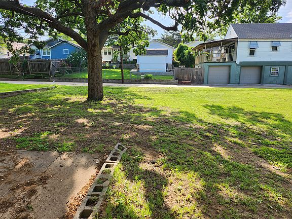 Back yard with off street parking