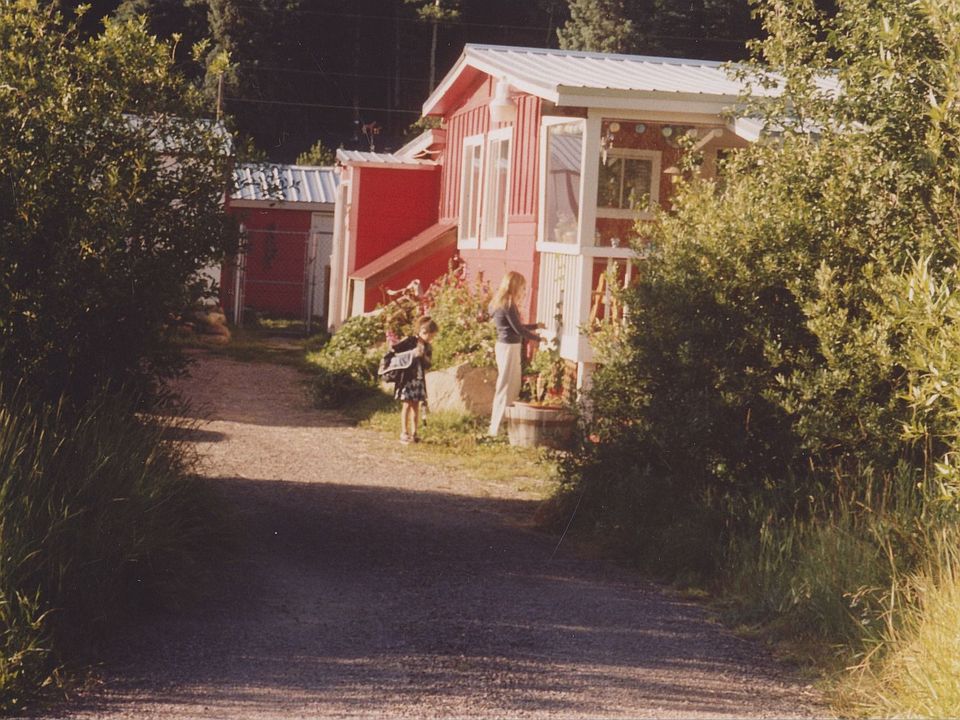 View from driveway