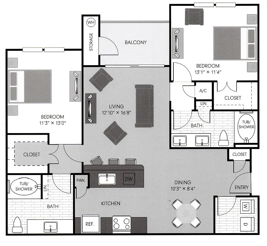 Floor plan B3