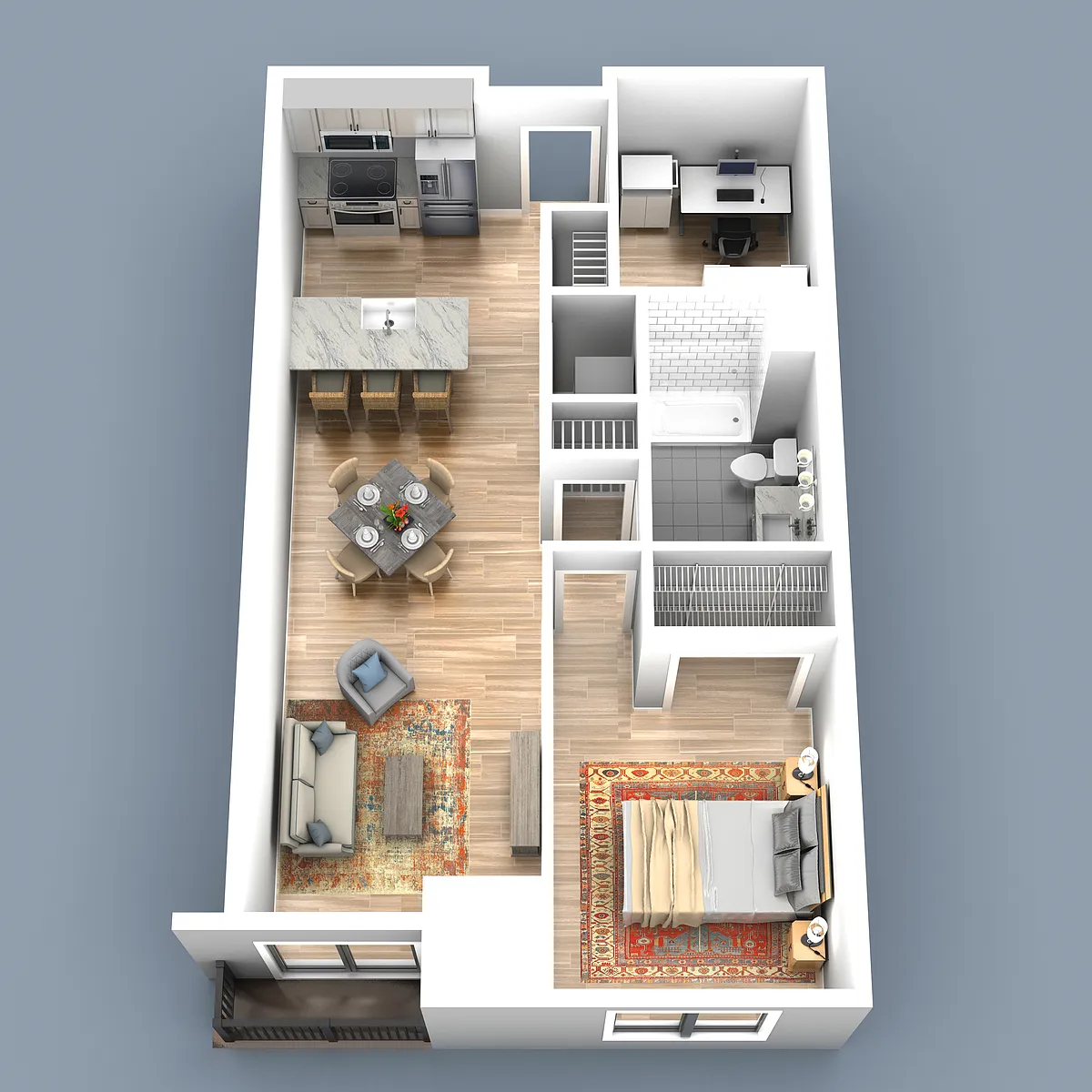 Floor plan 307