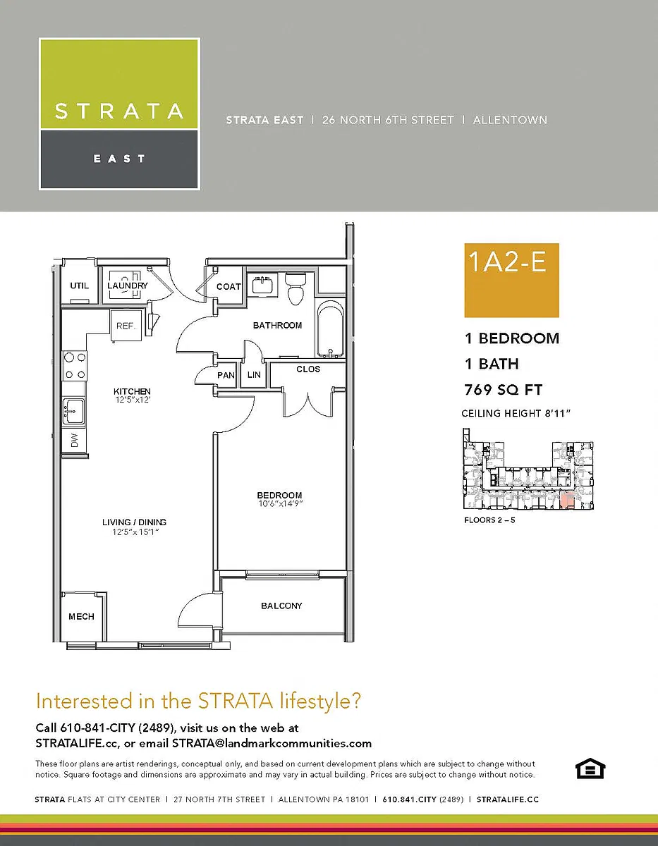Floor plan 1A2-E
