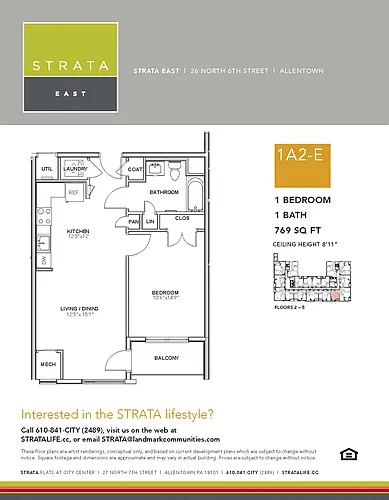 Floor plan 1A2-E