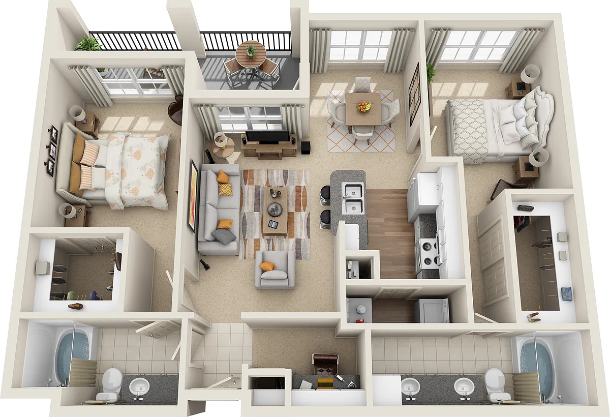 Floor plan B2
