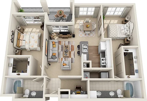 Floor plan B2