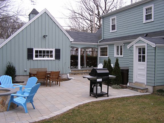 backyard renovated 7/2011