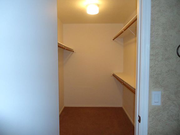 Master walk-in closet