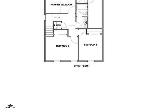 1663 Charlotte Floorplan - Upper Level