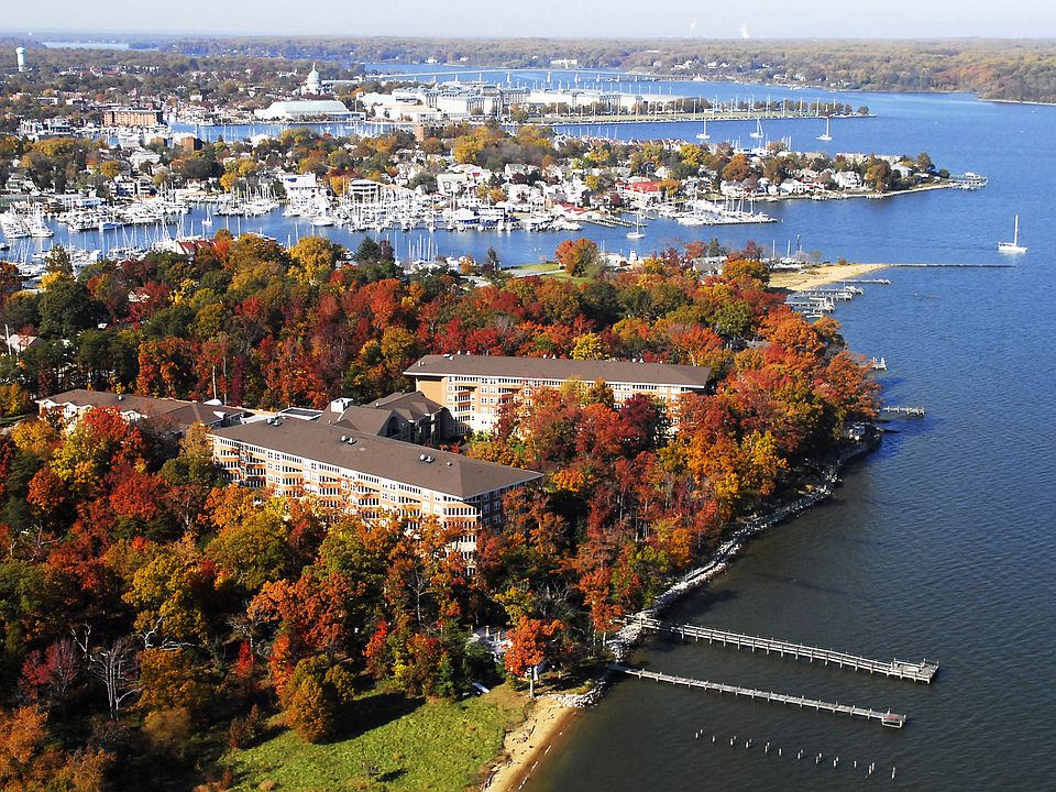Ariel view of Baywoods 
