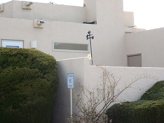 Alley view of house 