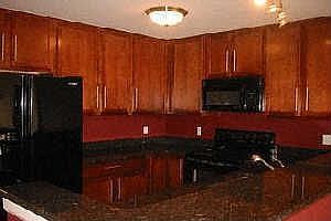 Kitchen with Granite Counters and Snack Bar