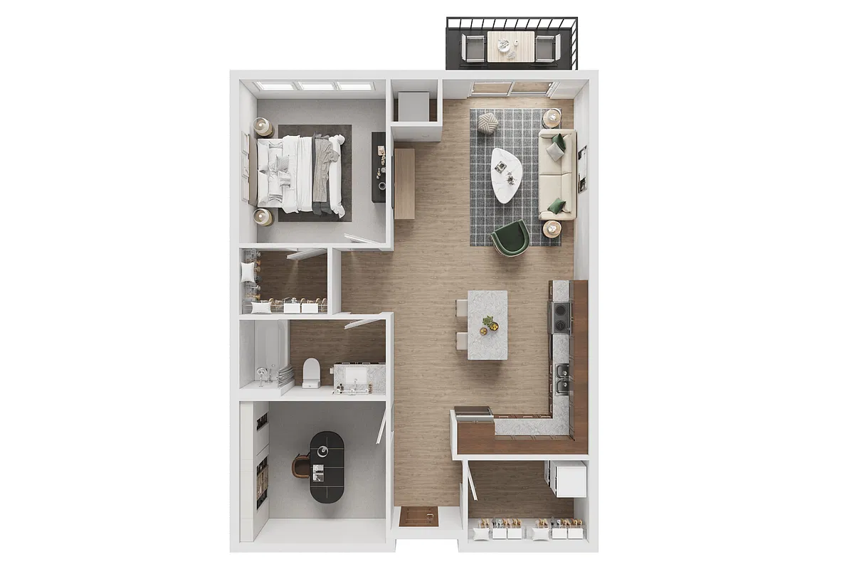 Floor plan The Sable
