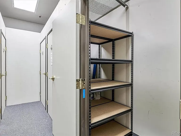 Storage units in garage & upstairs available