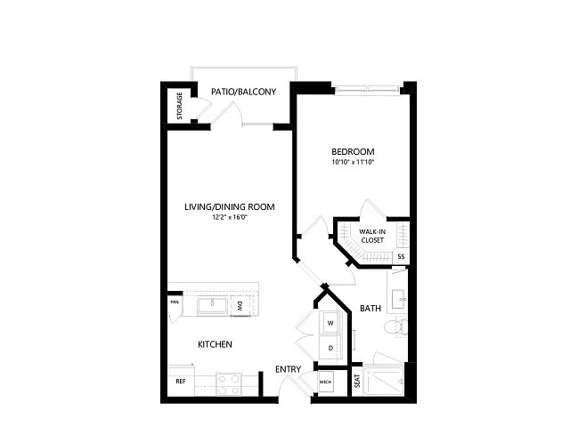 Floor plan A1A