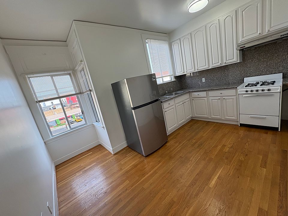 Large separate modern kitchen. 
Living Room in another room