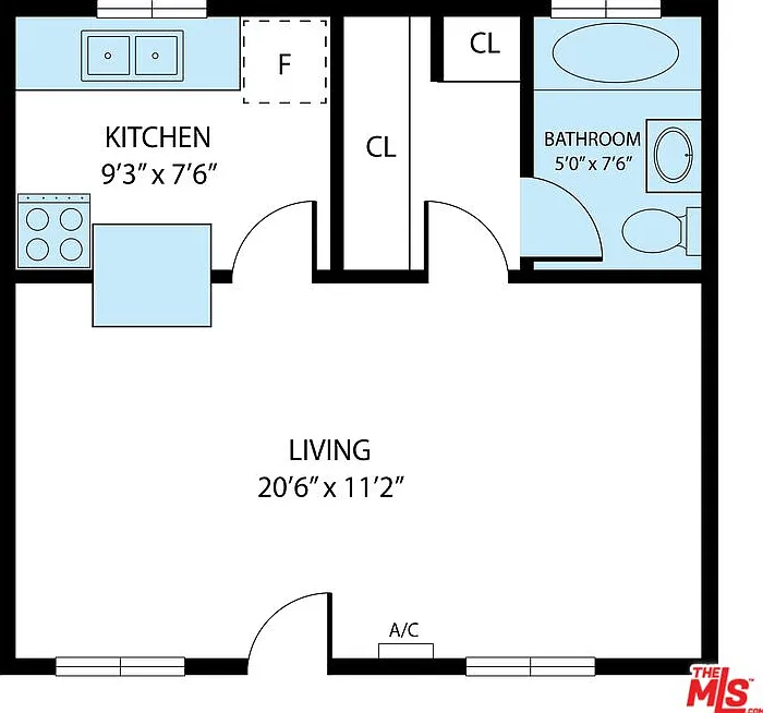Studio, 1.0 bath, 400 sqft, $2,195 — Photo 2