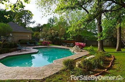 Pool and back yard