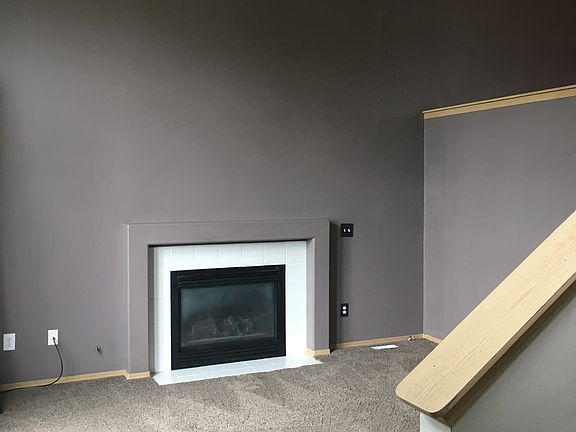 living room view/front door