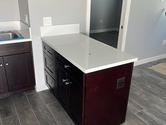 View of Kitchen at entry point