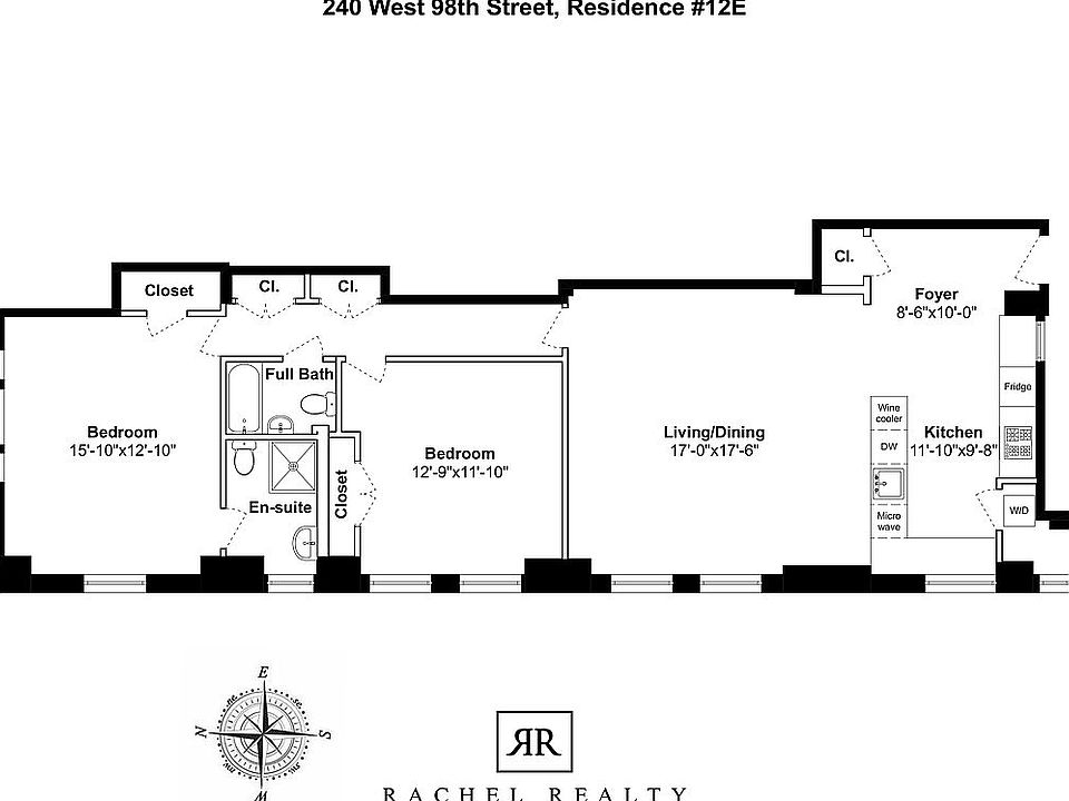 2nd image of 240 W 98th St APT 12E