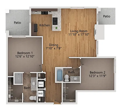 Floor plan Cedar