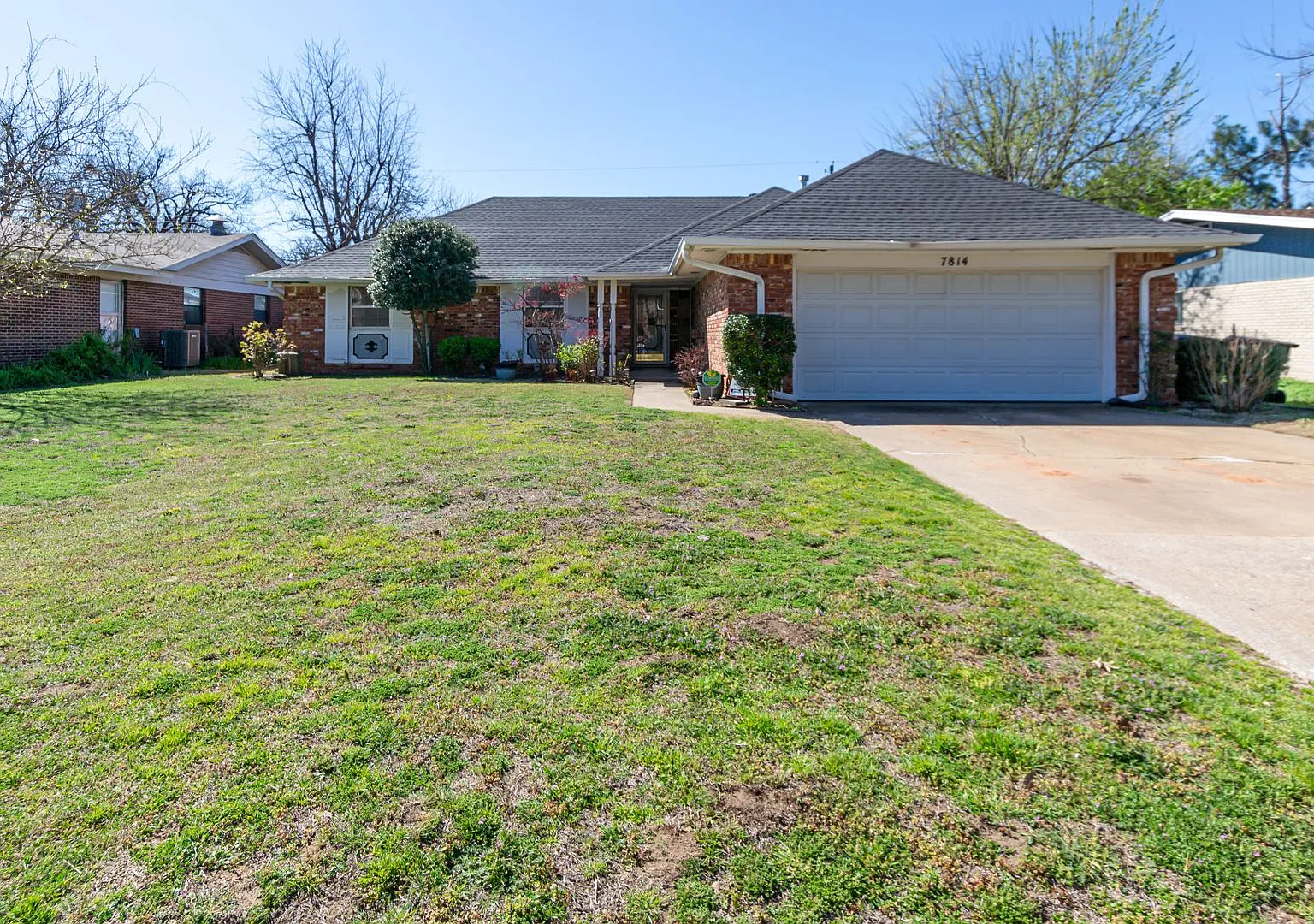 Eco-Friendly Oasis Near Lake Overholser: Charming 3 Bed, 2 Bath Home with Solar Panels & Fireplace! — Photo 1