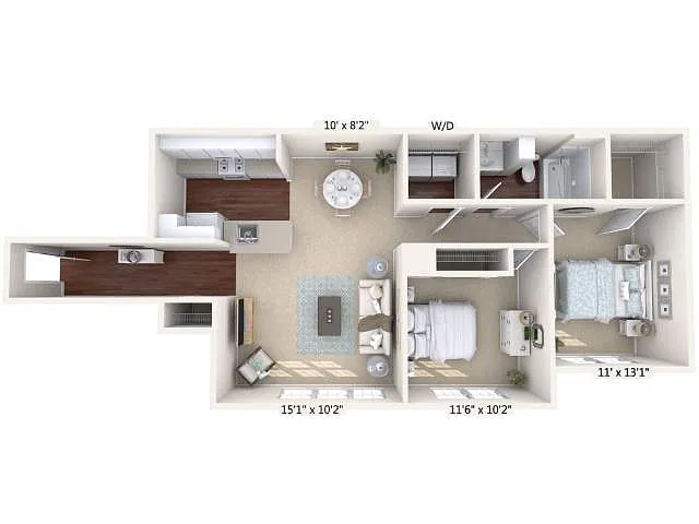 Floor plan B1-Upper