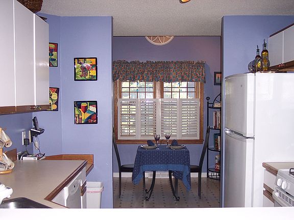 View of Breakfast Nook from Dining Room