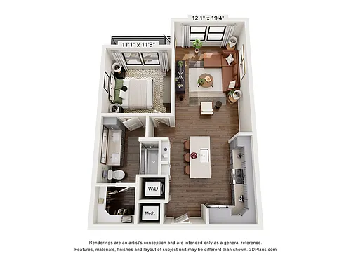 Floor plan A2
